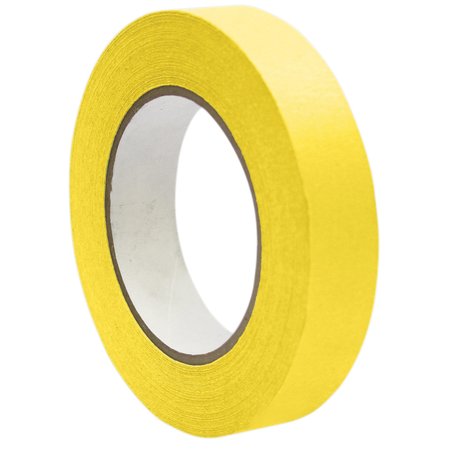 MAVALUS Premium Grade Masking Tape, 1in x 55 yds, Yellow, PK6 DSS46169